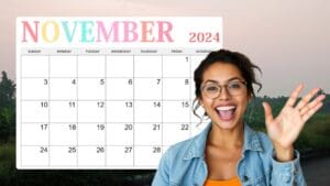 Holiday List November