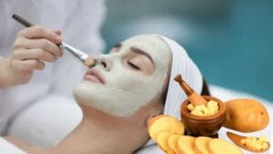 Potato Face Pack application