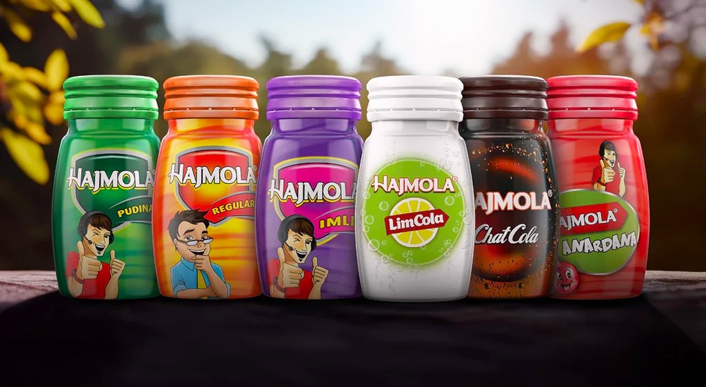 Hajmola all flavours