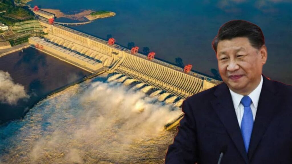 Dam on Bramhaputra